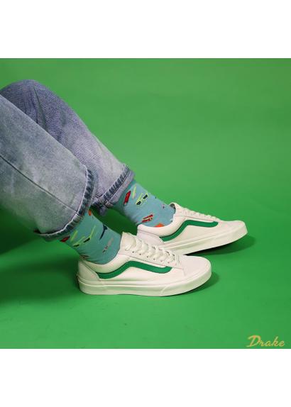 Vans style 36 marshmallow jolly clearance green